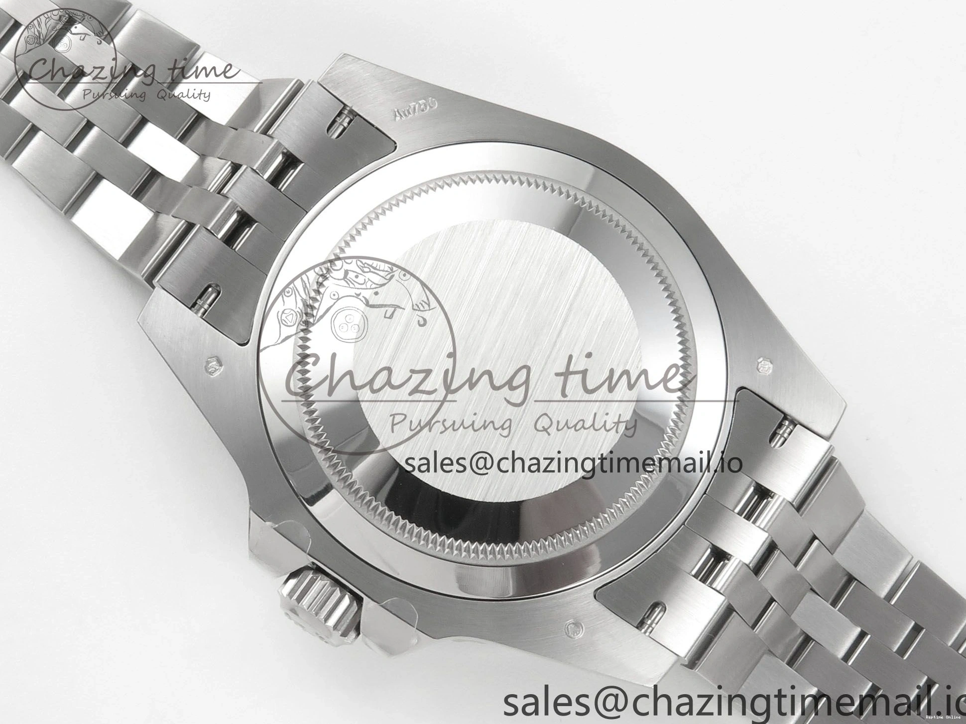 0207 Original GMT-Master II 126716 BLAKEN 904L 1:1 Best Edition Meteorite Dial on SS Jubilee Bracelet SH 177